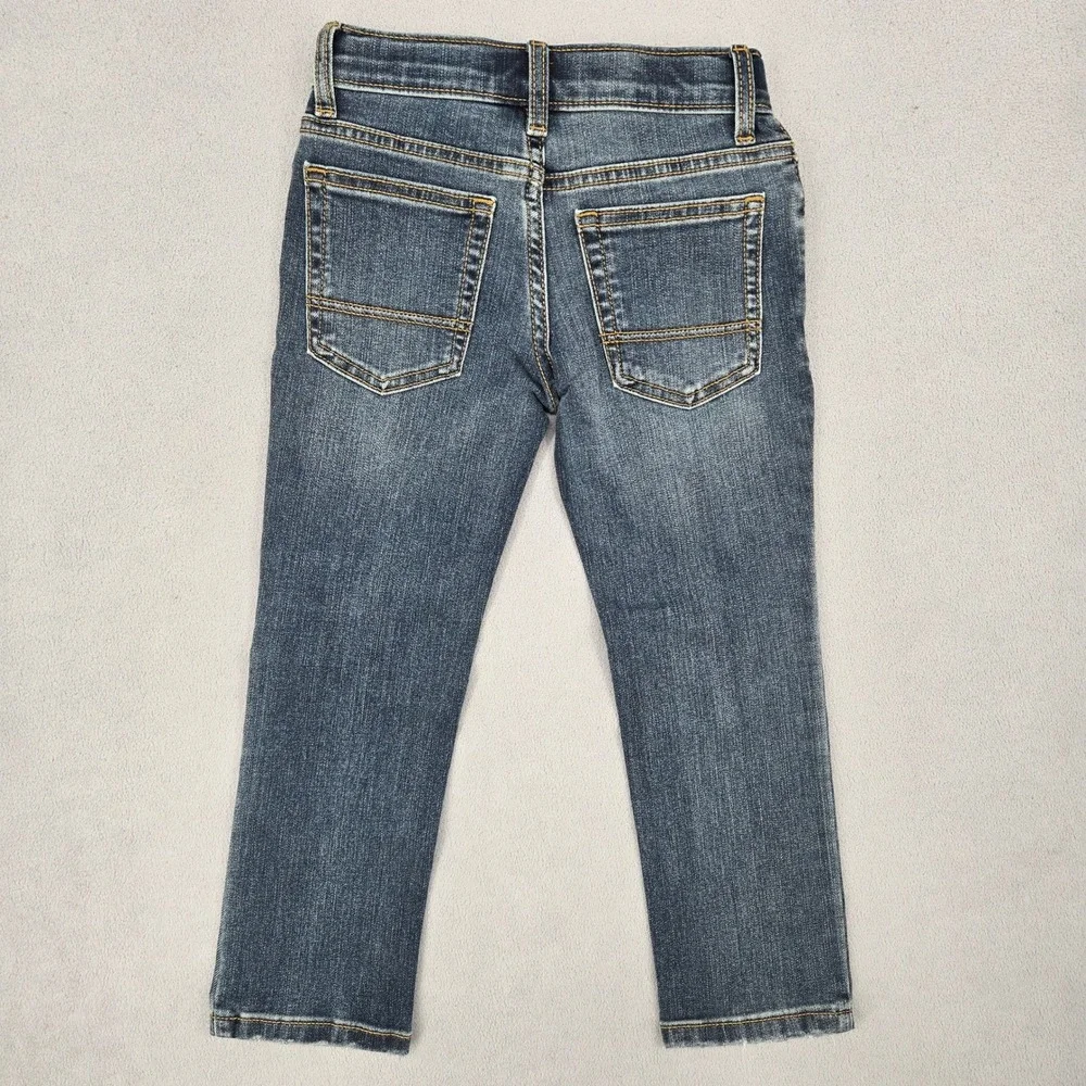 Cat & Jack NWT 4 Slim Distressed Super Stretch Jeans Girls Casual Denim